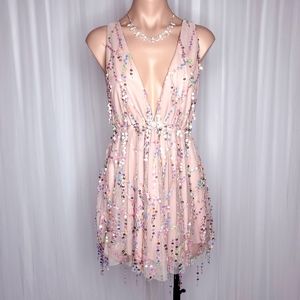 Sequin Mini Dress